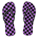 Search for black and white checkered sandals Pattern