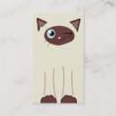 Search for funny cat business cards Pet sitting