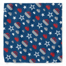 Search for red and white bandanas Stars