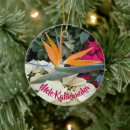 Search for mele kalikimaka ornaments Floral
