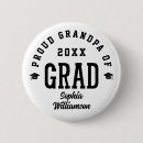 Search for high school senior buttons Black and white