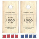 Search for wood grain cornhole sets Employee
