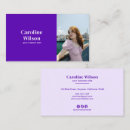 Search for video editor business cards Modern