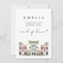 Search for beach wedding bridesmaid cards Maid of honor