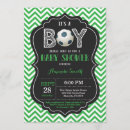 Search for soccer baby shower invitations Chalkboard