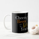 Search for 40th birthday mugs Typography