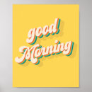 Search for good morning posters Trendy