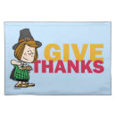 Search for thanksgiving placemats Snoopy