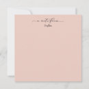 Search for blush pink note cards A note from