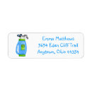Search for golf return address labels Cute