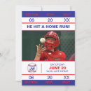 Search for baseball graduation invitations Varsity