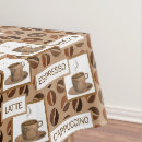 Search for coffee tablecloths Mocha