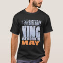 Search for birthday king tshirts Are