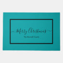 Search for teal christmas doormats Script