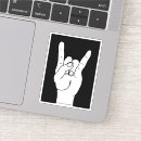 Search for hand horns stickers Metal