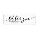 Search for let love grow weddings Typography