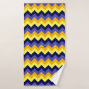Search for blue and yellow bath towels Bright