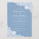 Search for blue and white wedding invitations Classic