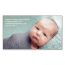 Search for baby photo business cards simple