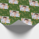 Search for christmas photo wrapping paper Gold
