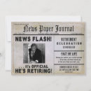 Search for humorous retirement invitations Party
