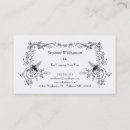 Search for birds business cards Floral