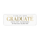 Search for graduation return address labels Graduate