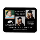 Search for graduation announcement magnets Simple modern classic
