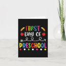 Search for back to school cards Preschool