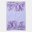 Search for alice in wonderland kitchen towels Vintage