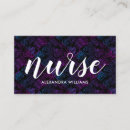 Search for nursing business cards Modern