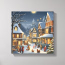 Search for christmas canvas prints Snow