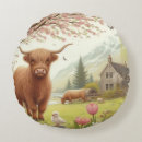 Search for highland cow pillows Vintage