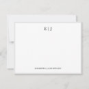 Search for monogram note cards Modern