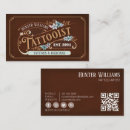Search for brown business cards Qr code