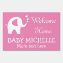 Search for new baby outdoor signs Welcome