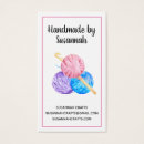 Search for shaped business cards Crochet