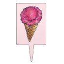 Search for ice cream cake toppers Pink