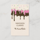 Search for chocolate drip business cards Bakery