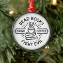 Search for book lover ornaments Bookish