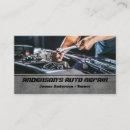 Search for engine repair business cards Modern