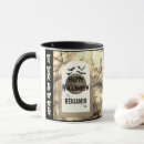 Search for funny halloween sayings mugs Black and white
