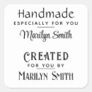 Search for handmade labels Made by