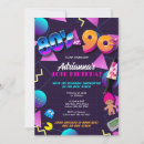 Search for 80s 40th birthday invitations 90s