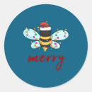 Search for christmas bees stickers Cute