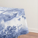 Search for french blue tablecloths Toile