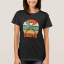 Search for funny darts womens tshirts Retro
