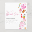 Search for cupcake 1st birthday invitations Sweet celebration