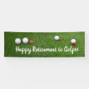 Search for golf banners Retirement