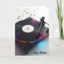 Search for record player cards Music